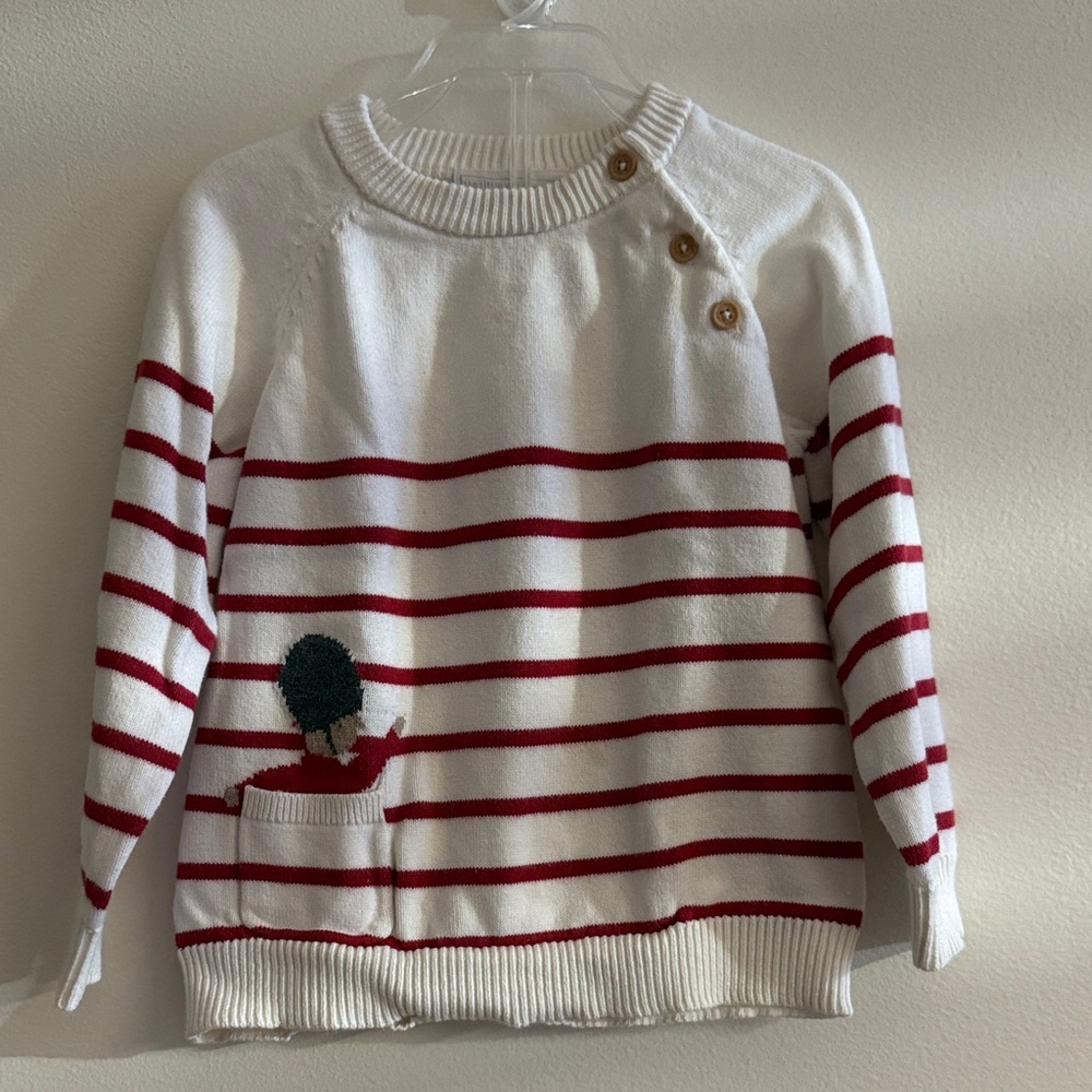 London Soldier Pocket Stripes Sweater